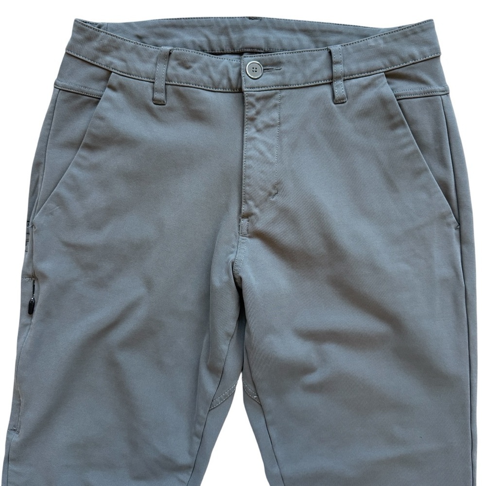 BYLT Everyday Pant Men's 32x32 Gray Slim Tapered Stretch Chino Pants Stretch